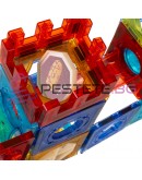 3D Магнитни строителни блокчета писта с топки 110 части